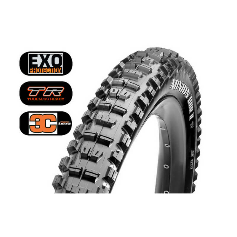 Plašč MAXXIS Minion DHR II 27.5x2.40WT EXO TR 3C Maxx Terra Plašč MAXXIS Minion DHR II 27.5x2.40WT EXO TR 3C Maxx Terra