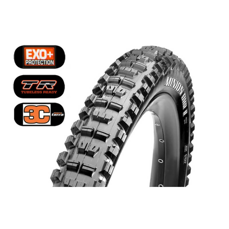 Plašč Maxxis Minion DHR II 29x2.40WT EXO+ TR 3C Maxx Terra Plašč Maxxis Minion DHR II 29x2.40WT EXO+ TR 3C Maxx Terra