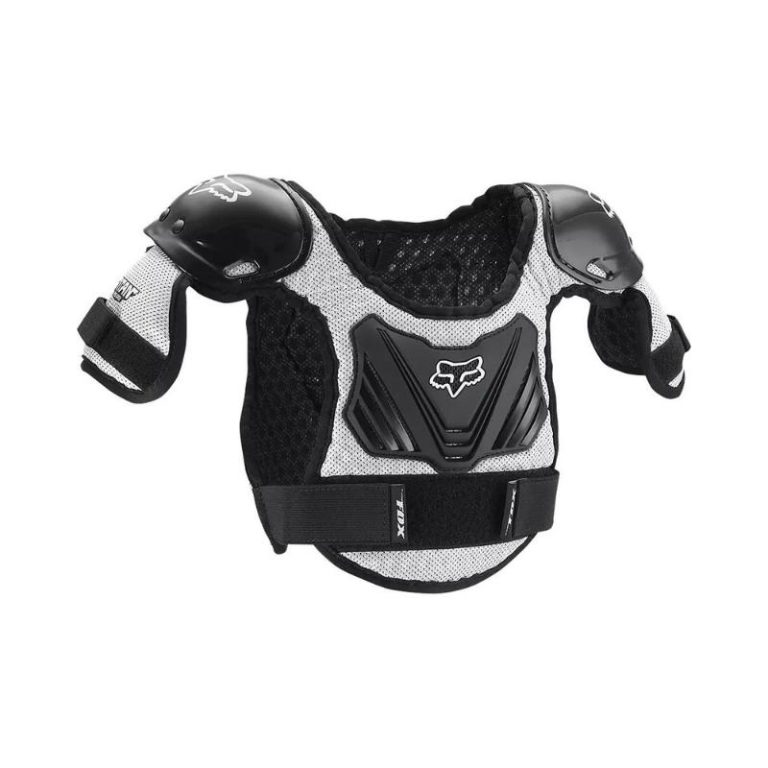 Otroški ščitnik za trup FOX PEEWEE TITAN ROOST (BLK/SIL) Otroški ščitnik za trup FOX PEEWEE TITAN ROOST (BLK/SIL)