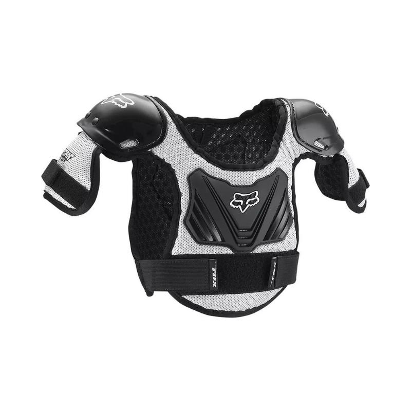 Otroški ščitnik za trup FOX PEEWEE TITAN ROOST (BLK/SIL) Otroški ščitnik za trup FOX PEEWEE TITAN ROOST (BLK/SIL)