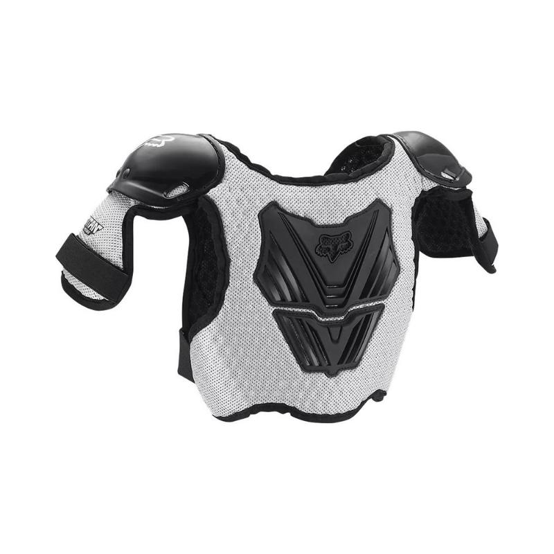 Otroški ščitnik za trup FOX PEEWEE TITAN ROOST (BLK/SIL)