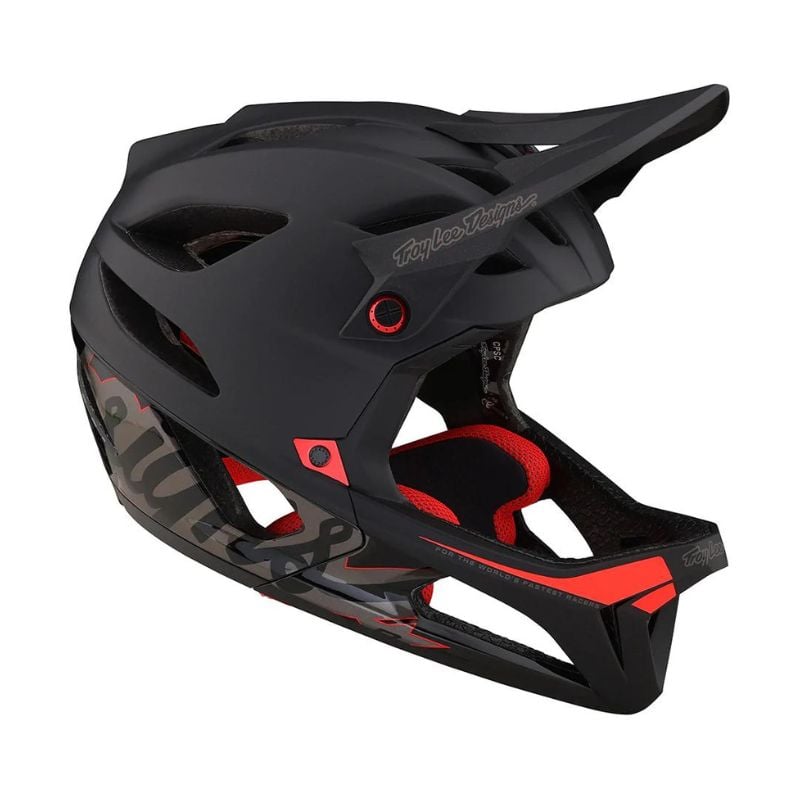Full-face kolesarska čelada TROY LEE DESIGNS STAGE SIGNATURE BLACK Full-face kolesarska čelada TROY LEE DESIGNS STAGE SIGNATURE BLACK