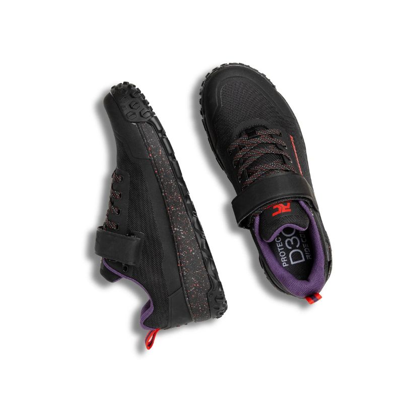 Kolesarski čevlji RIDE CONCEPTS Tallac Clip Black/Red