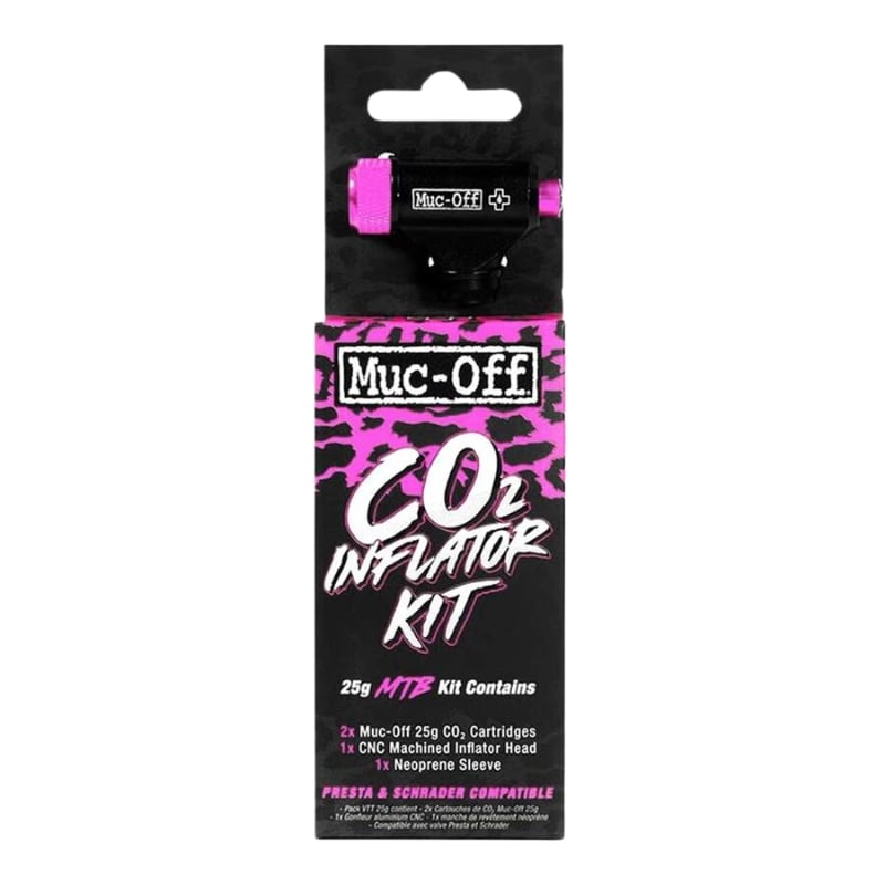 Tlačilka MUC-OFF CO2 MTB inflator kit Tlačilka MUC-OFF CO2 MTB inflator kit