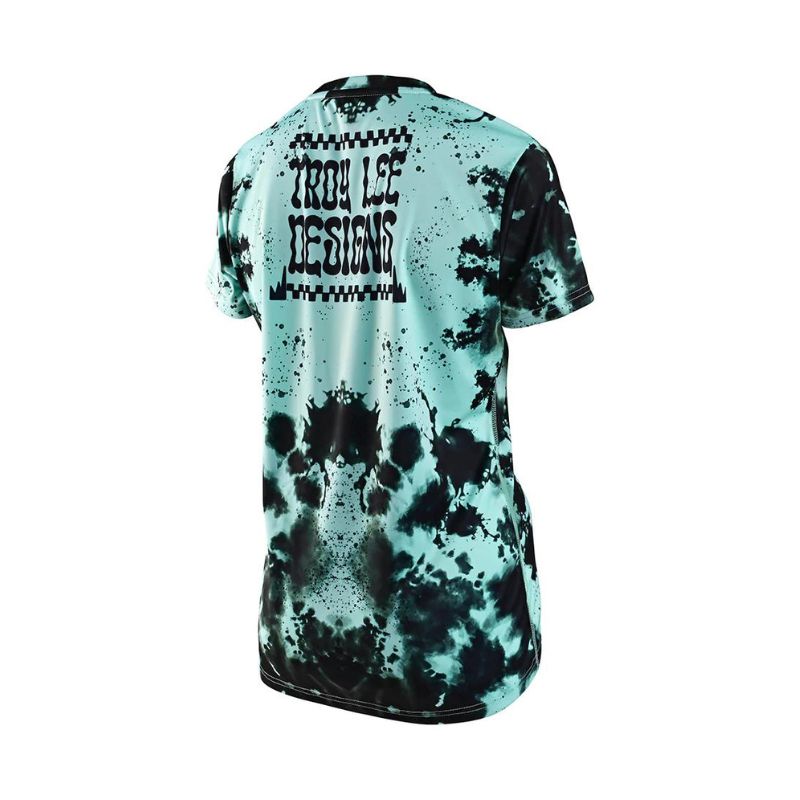 Ženski kolesarski dres TROY LEE DESIGNS LILIUM SS MICAYLA GATTO WATERCOLOR MIST