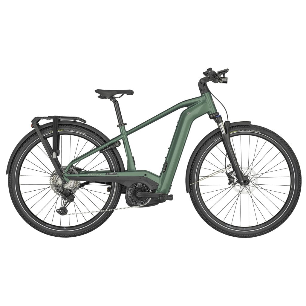 Električno treking kolo SCOTT SUB SPORT eRIDE 10 moško Električno treking kolo SCOTT SUB SPORT eRIDE 10 moško