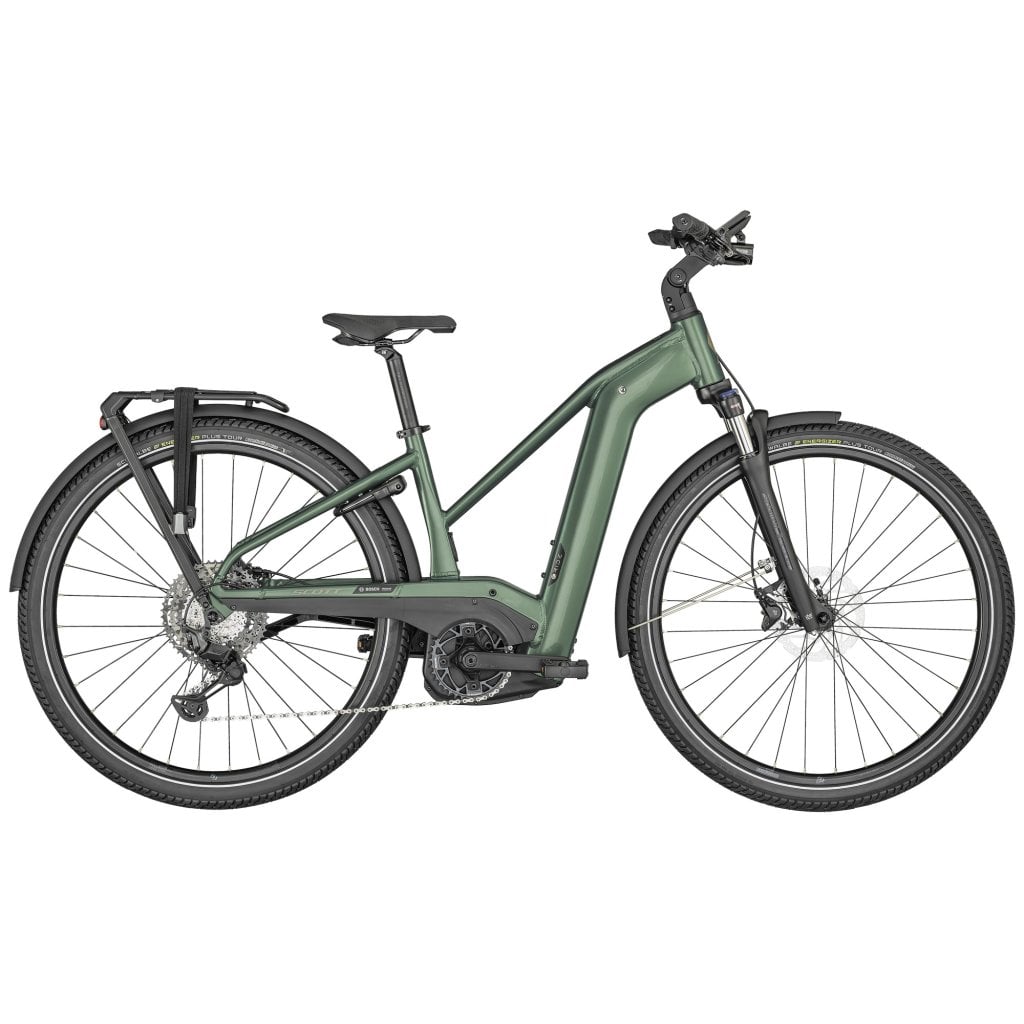Električno treking kolo SCOTT SUB SPORT eRIDE 10 žensko Električno treking kolo SCOTT SUB SPORT eRIDE 10 žensko