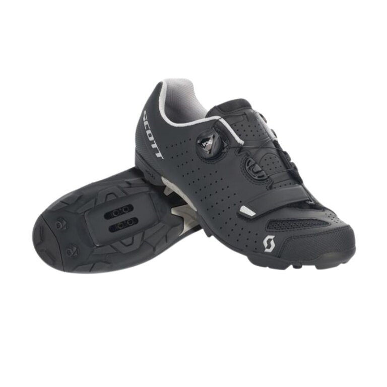 Kolesarski čevlji SCOTT Comp MTB BOA Black White Kolesarski čevlji SCOTT Comp MTB BOA Black White