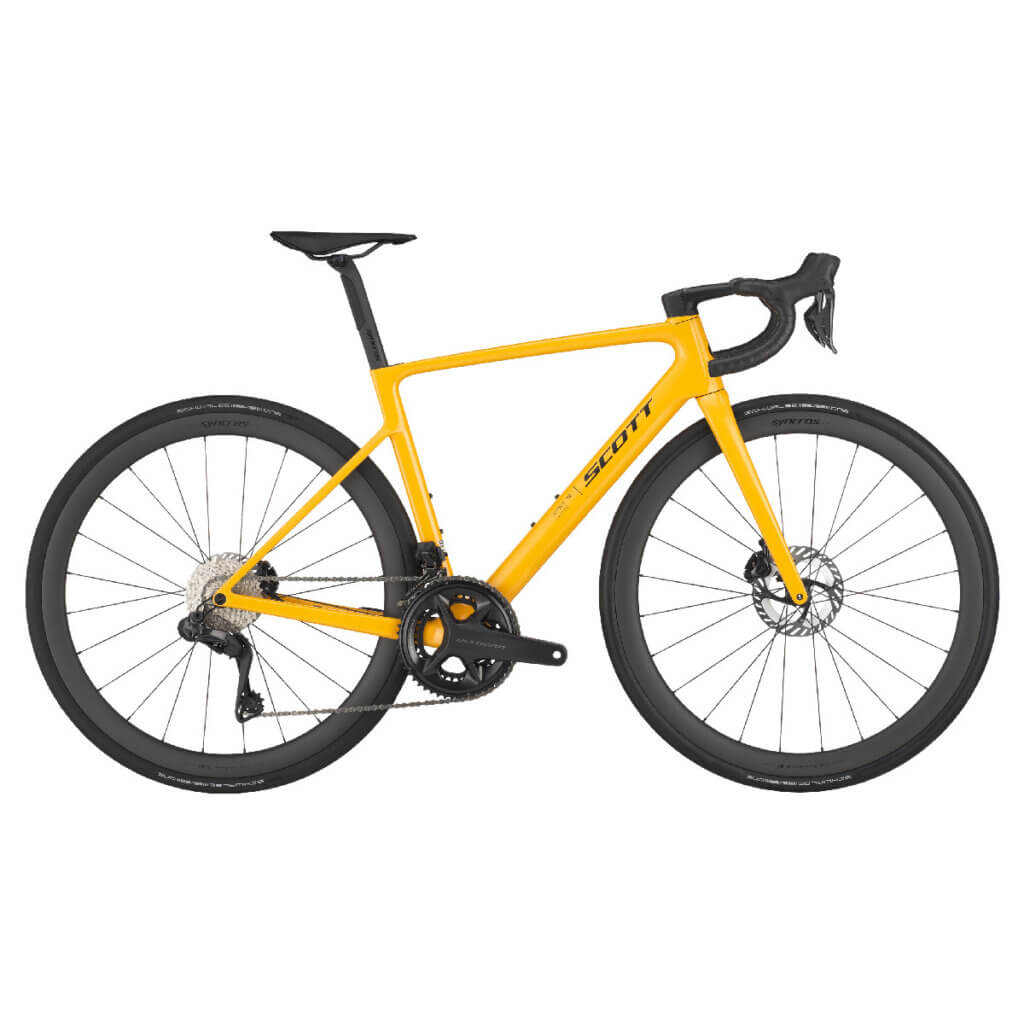 Cestno kolo SCOTT ADDICT RC 10 rumena
