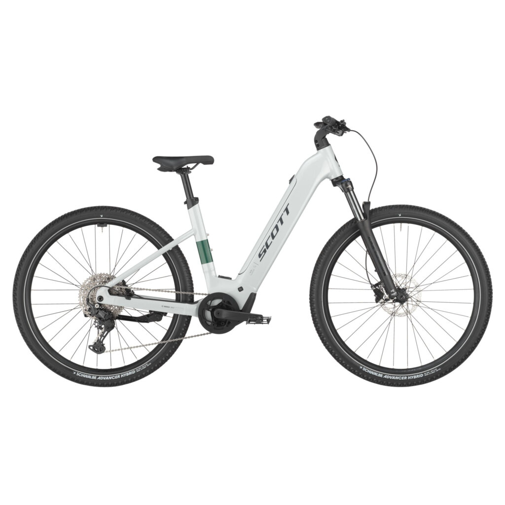 Električno treking kolo SCOTT AXIS eRIDE 30 Wave siva