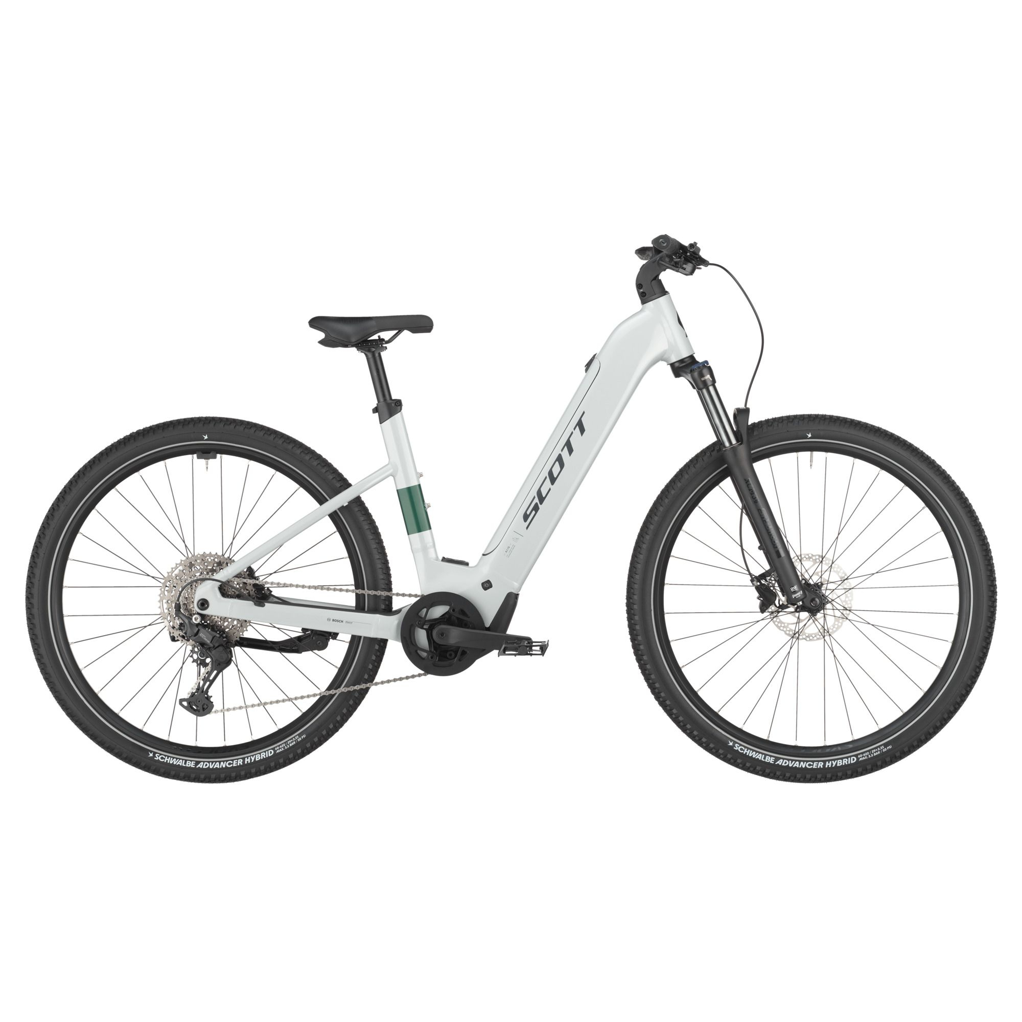 Električno treking kolo SCOTT AXIS eRIDE 30 Wave siva Električno treking kolo SCOTT AXIS eRIDE 30 Wave siva