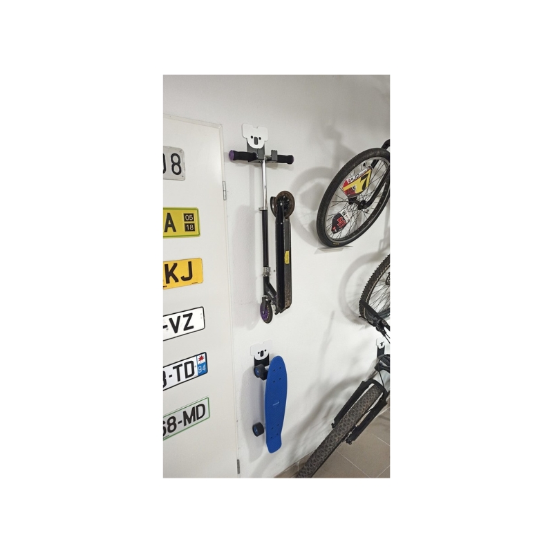 Stenski nosilec WHEELPRO za skate/scooter Stenski nosilec WHEELPRO za skate/scooter