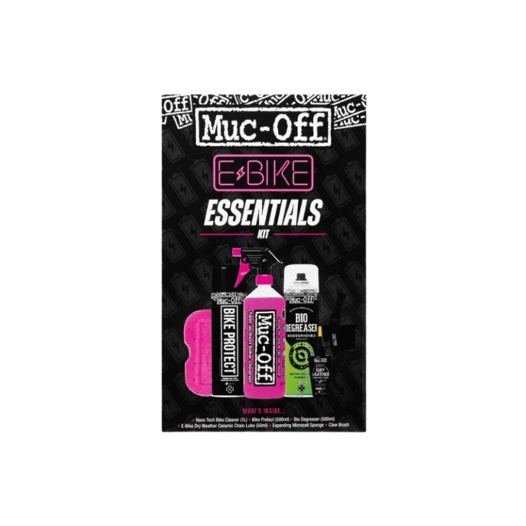 Set za čiščenje, mazanje in zaščito MUC-OFF E-bike Clean, Protect and Lube Set za čiščenje, mazanje in zaščito MUC-OFF E-bike Clean, Protect and Lube
