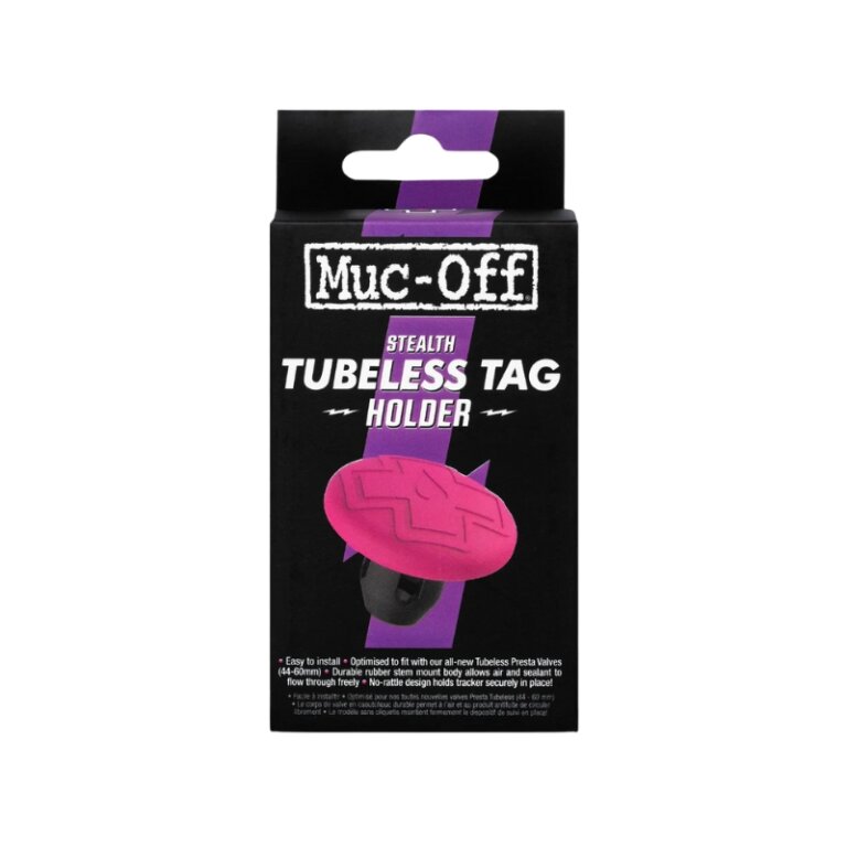 Tubeless nosilec za air tag MUC-OFF Stealth Tubeless Tag Holder Tubeless nosilec za air tag MUC-OFF Stealth Tubeless Tag Holder