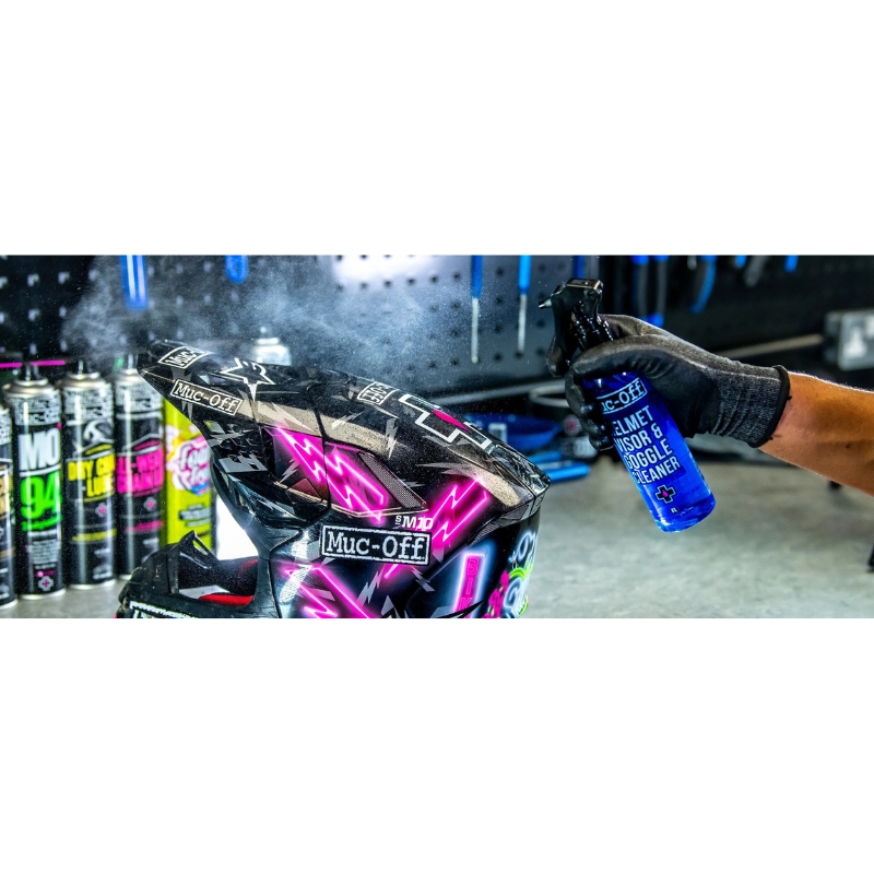 Set za čiščenje čelade, vizirja in očal MUC-OFF Helmet, Visor and Goggle Cleaning Kit V2 Set za čiščenje čelade, vizirja in očal MUC-OFF Helmet, Visor and Goggle Cleaning Kit V2