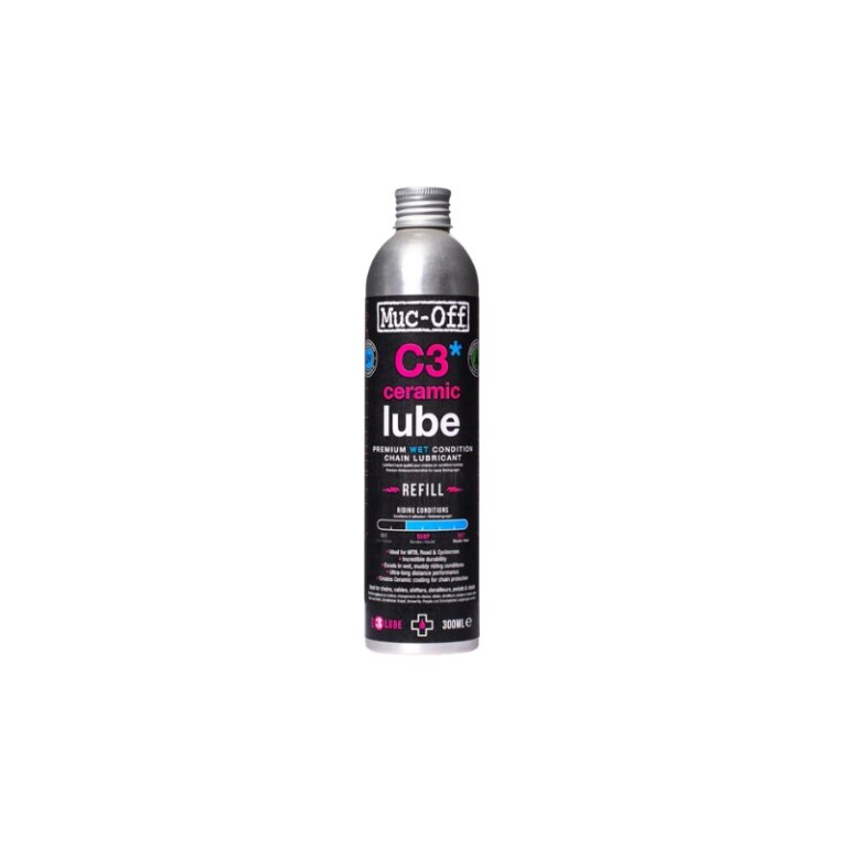 Mazivo za verigo MUC-OFF C3 Ceramic Wet Lube 300ml Mazivo za verigo MUC-OFF C3 Ceramic Wet Lube 300ml