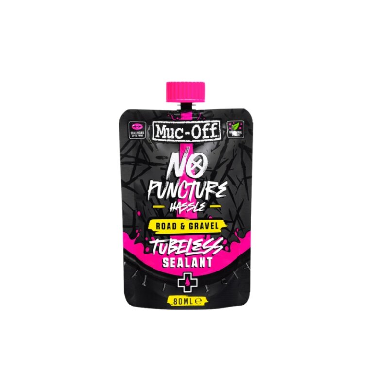 Tubeless tesnilo za cestna in gravel kolesa MUC-OFF Road And Gravel Tubeless Sealant 80ml Tubeless tesnilo za cestna in gravel kolesa MUC-OFF Road And Gravel Tubeless Sealant 80ml