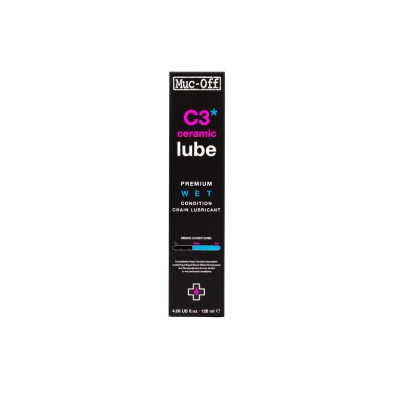 Mazivo za verigo MUC-OFF C3 Ceramic Wet Lube 120ml Mazivo za verigo MUC-OFF C3 Ceramic Wet Lube 120ml