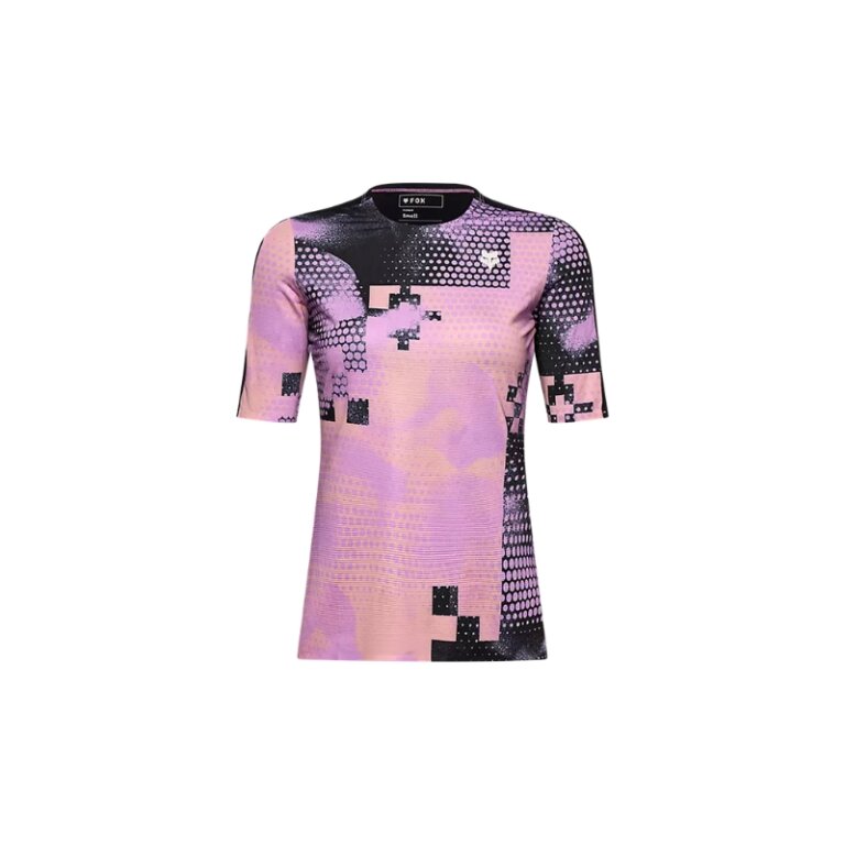 Ženski kolesarski dres FOX Flexair Ascent SS Pulse Dusty Rose Ženski kolesarski dres FOX Flexair Ascent SS Pulse Dusty Rose