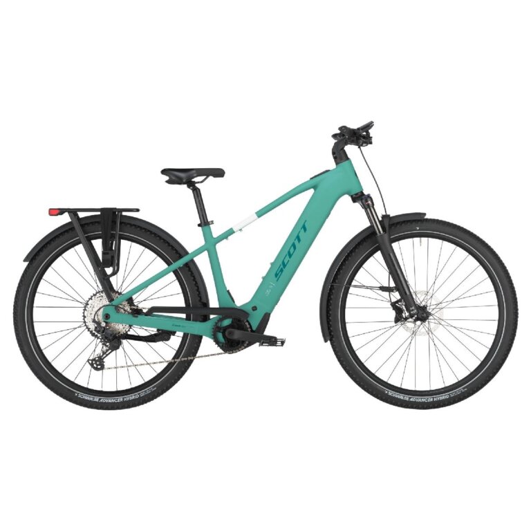 Električno treking kolo SCOTT AXIS eRIDE 20 zelena Električno treking kolo SCOTT AXIS eRIDE 20 zelena