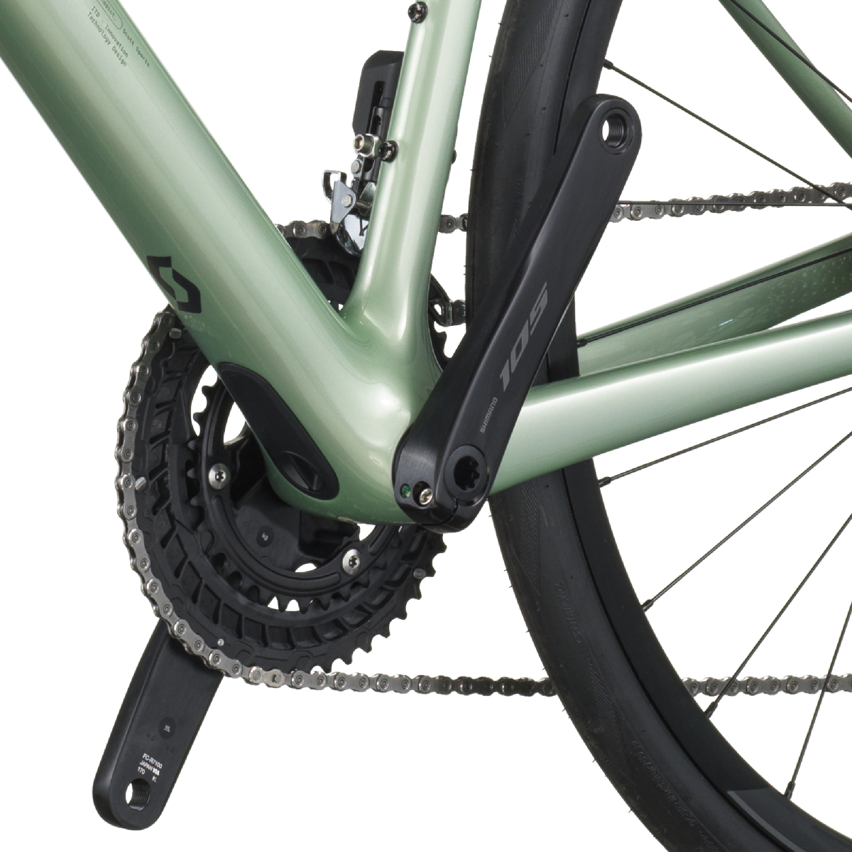 Cestno kolo SCOTT ADDICT 40 zelena 2026 Cestno kolo SCOTT ADDICT 40 zelena 2026