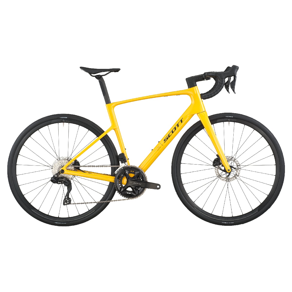 Cestno kolo SCOTT ADDICT 40 rumena 2026 Cestno kolo SCOTT ADDICT 40 rumena 2026