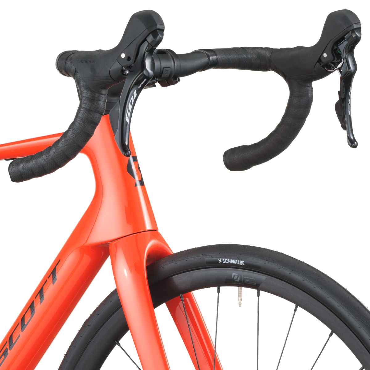 Cestno kolo SCOTT ADDICT 50 oranžna 2026 Cestno kolo SCOTT ADDICT 50 oranžna 2026