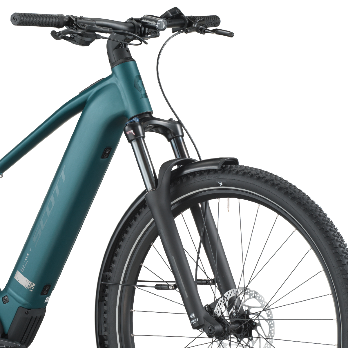 Električno treking kolo SCOTT AXIS eRIDE 30 zelena 2026