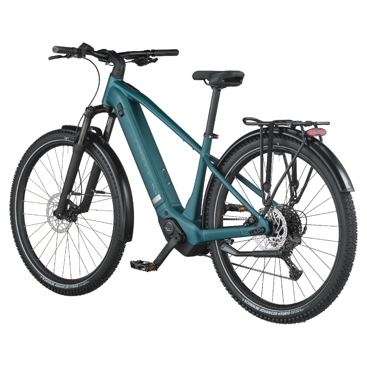 Električno treking kolo SCOTT AXIS eRIDE 30 zelena 2026
