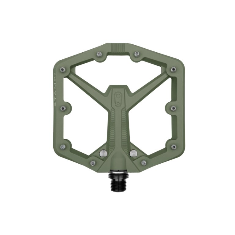 Pedala CRANK BROTHERS Stamp 1 V2 Green Pedala CRANK BROTHERS Stamp 1 V2 Green