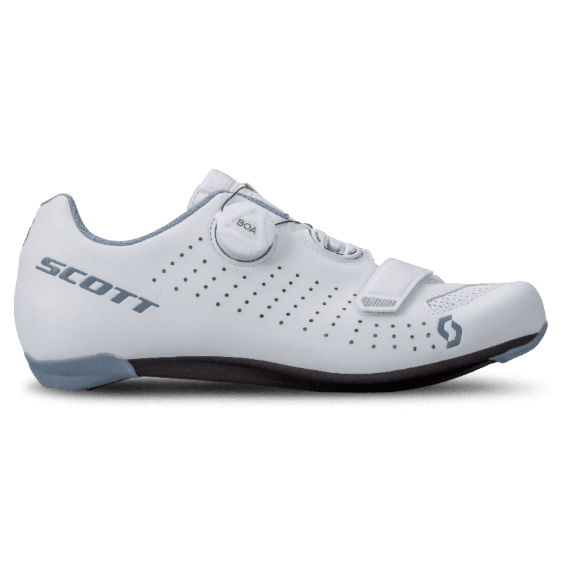 Cestni kolesarski čevlji SCOTT Road Comp Boa white blue ženski Cestni kolesarski čevlji SCOTT Road Comp Boa white blue ženski