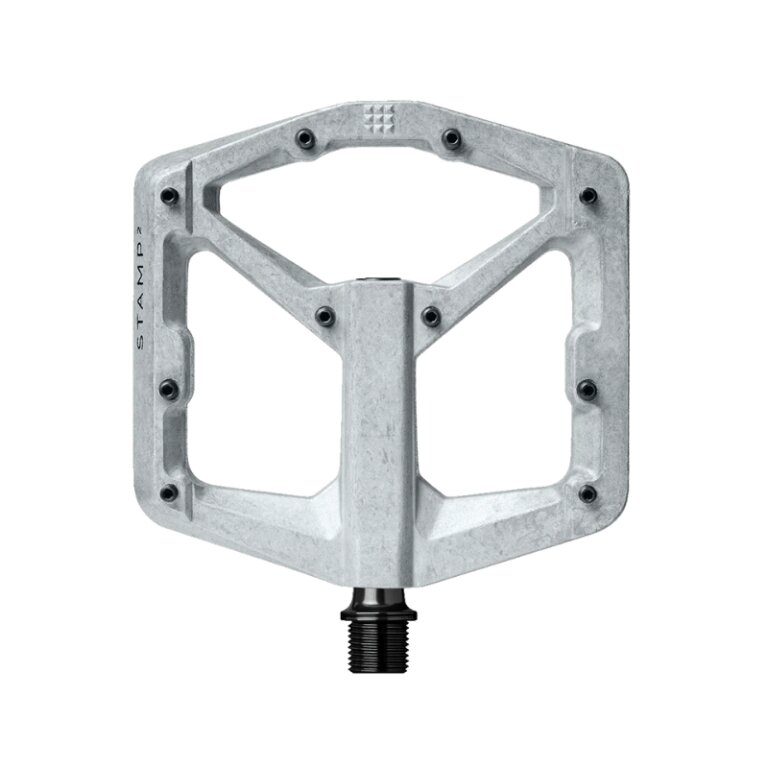 Pedala CRANK BROTHERS Stamp 2 Raw Silver Pedala CRANK BROTHERS Stamp 2 Raw Silver