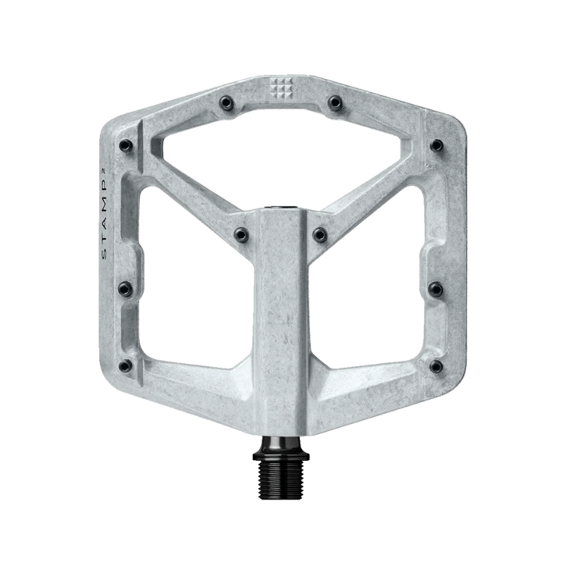 Pedala CRANK BROTHERS Stamp 2 Raw Silver Pedala CRANK BROTHERS Stamp 2 Raw Silver