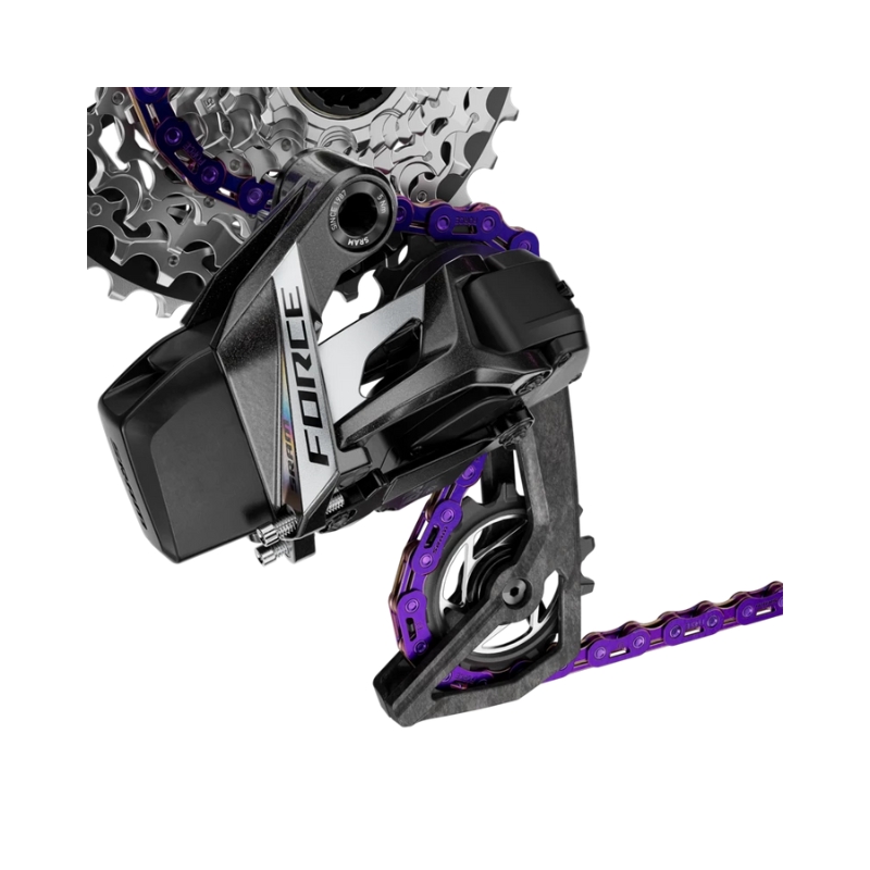 Veriga SRAM FORCE AXS Flattop 126 členov 13p vijolična Veriga SRAM FORCE AXS Flattop 126 členov 13p vijolična