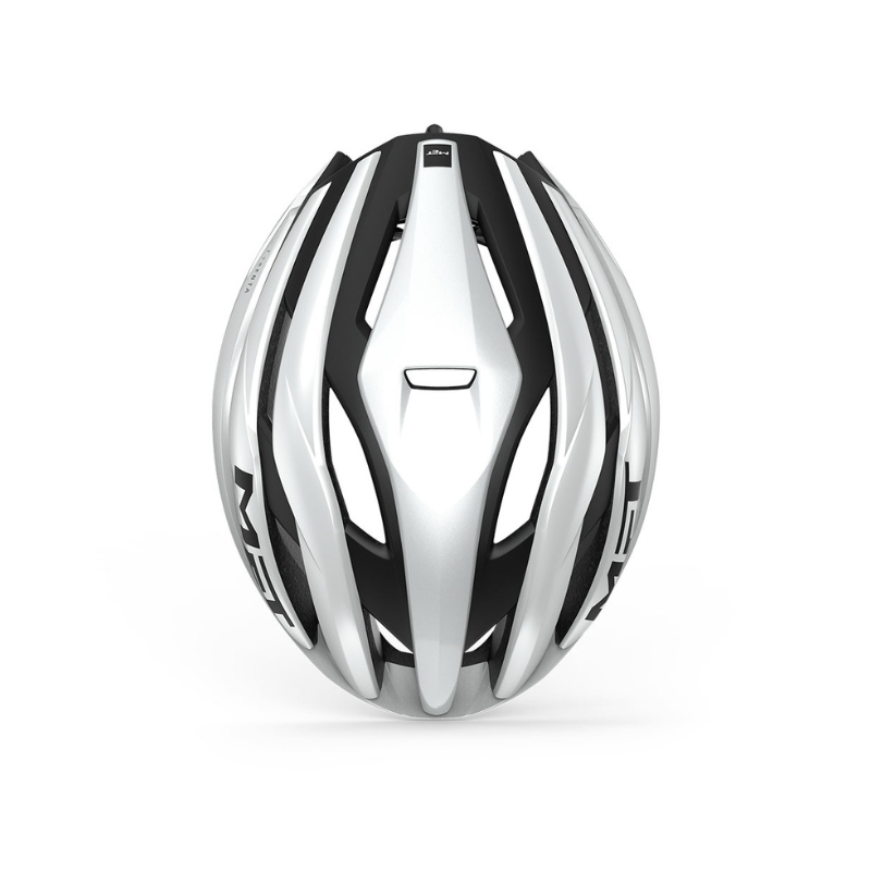 Cestna kolesarska čelada MET Trenta 3K Carbon MIPS White Black Cestna kolesarska čelada MET Trenta 3K Carbon MIPS White Black