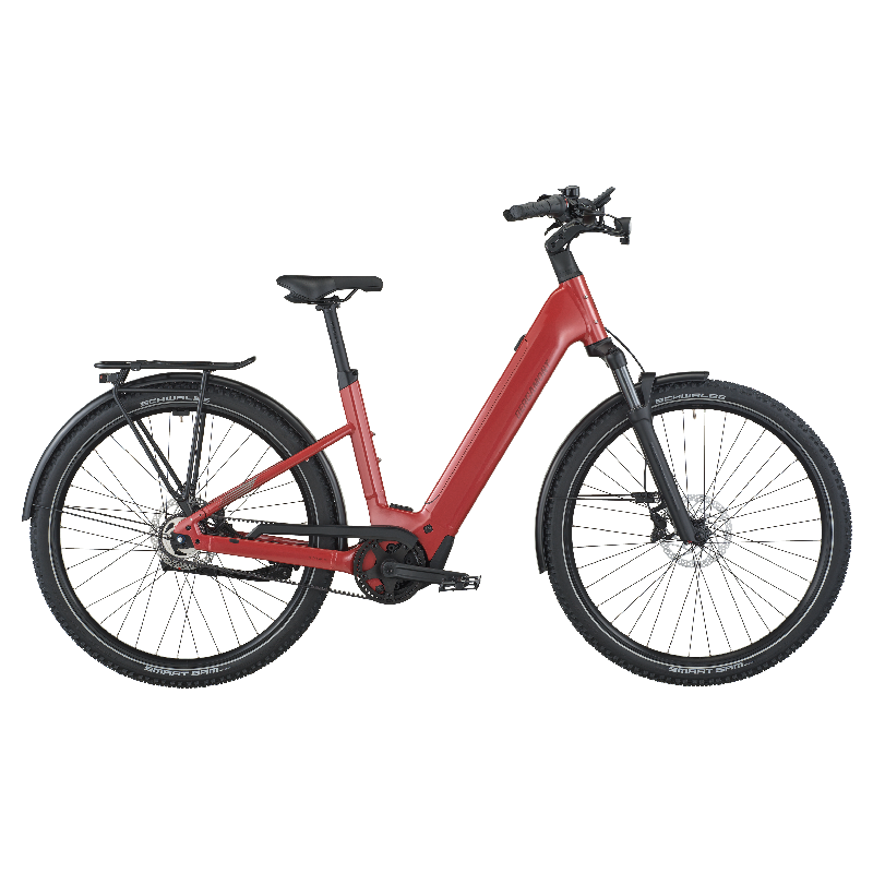 Električno treking kolo BERGAMONT E-Horizon SUV 20 Belt Wave red 26
