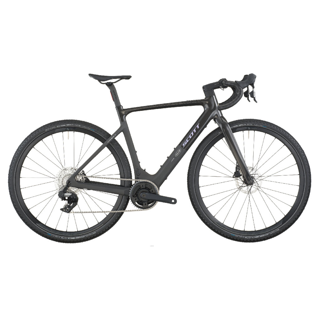 Električno gravel kolo SCOTT SOLACE GRAVEL 30 čr 2027 Električno gravel kolo SCOTT SOLACE GRAVEL 30 čr 2027