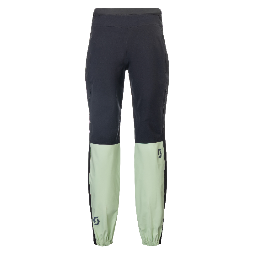 Kolesarske hlače SCOTT Vertic Pro 3L WP black/green Kolesarske hlače SCOTT Vertic Pro 3L WP black/green