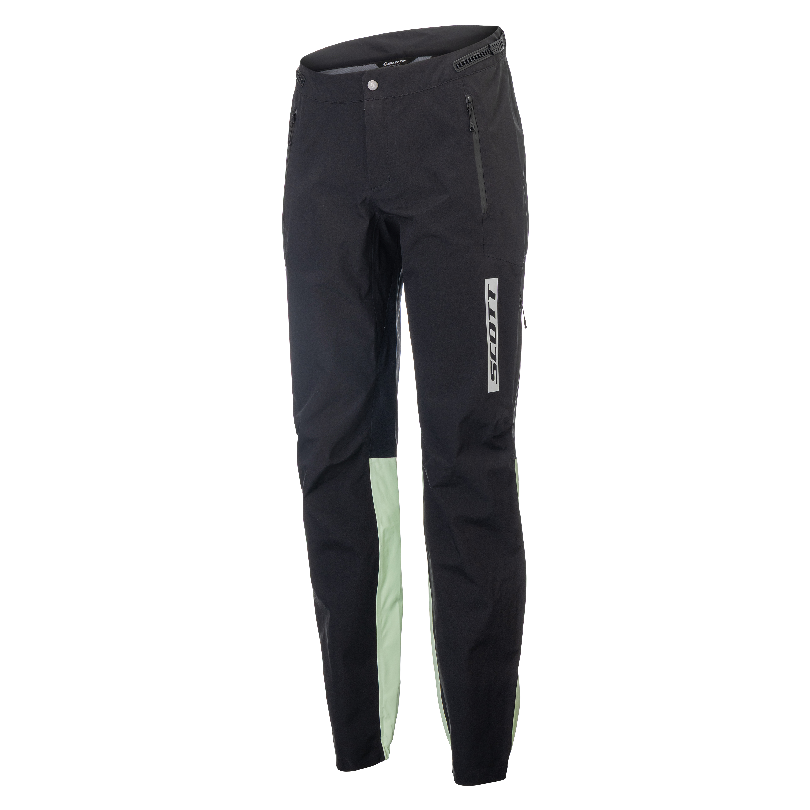 Kolesarske hlače SCOTT Vertic Pro 3L WP black/green Kolesarske hlače SCOTT Vertic Pro 3L WP black/green