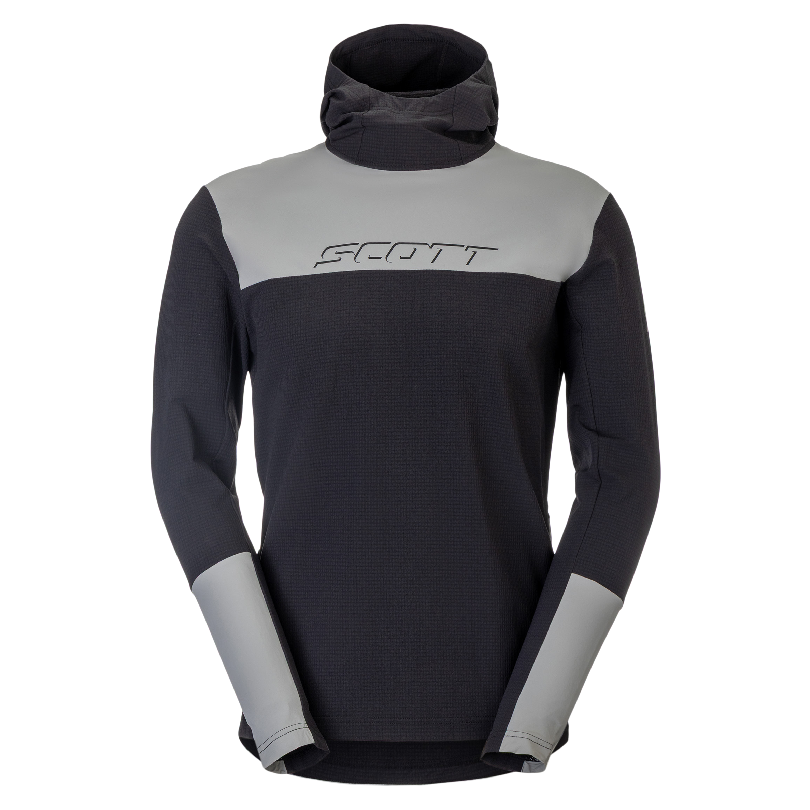 Kolesarski termo pulover SCOTT Vertic Pro Warm black/blue Kolesarski termo pulover SCOTT Vertic Pro Warm black/blue
