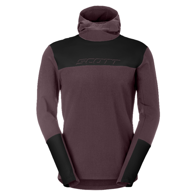 Kolesarski termo pulover SCOTT Vertic Pro Warm red/black Kolesarski termo pulover SCOTT Vertic Pro Warm red/black