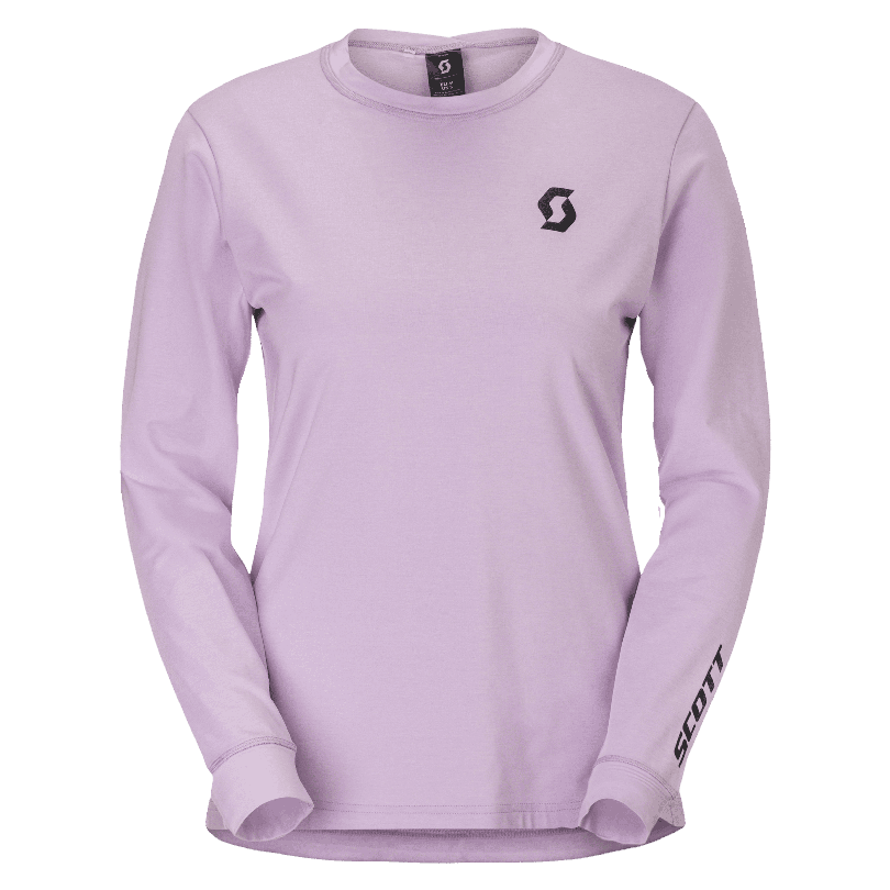 Kolesarska majica SCOTT Vertic Pro Mid LS purple ženska Kolesarska majica SCOTT Vertic Pro Mid LS purple ženska