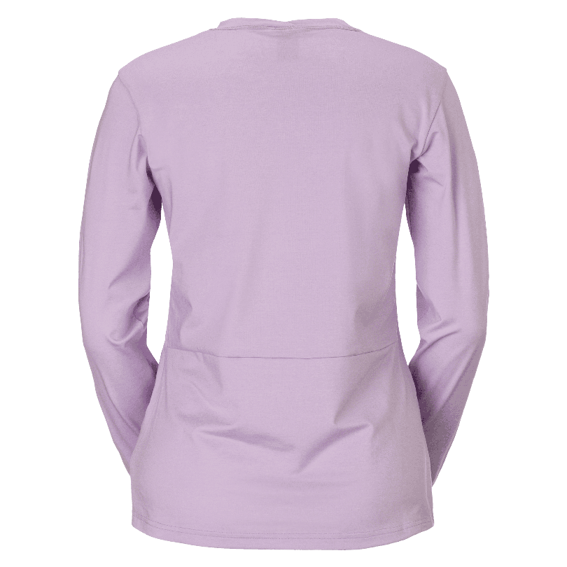 Kolesarska majica SCOTT Vertic Pro Mid LS purple ženska