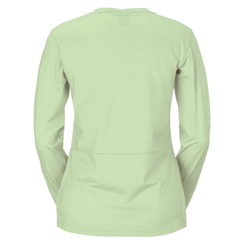 Kolesarska majica SCOTT Vertic Pro Mid LS green ženska