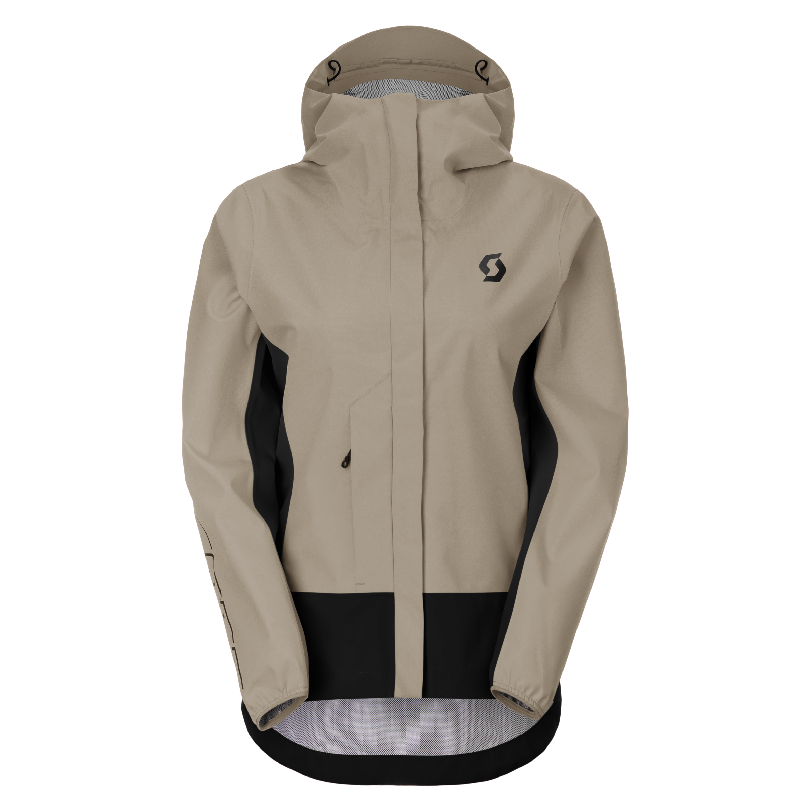 Kolesarska jakna SCOTT Vertic 2.5L WP beige/black ženska Kolesarska jakna SCOTT Vertic 2.5L WP beige/black ženska