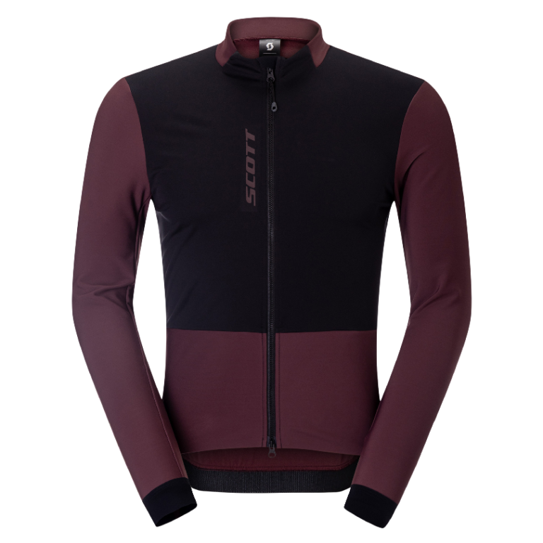 Kolesarski termo dres SCOTT Pro Warm WB LS red/black Kolesarski termo dres SCOTT Pro Warm WB LS red/black