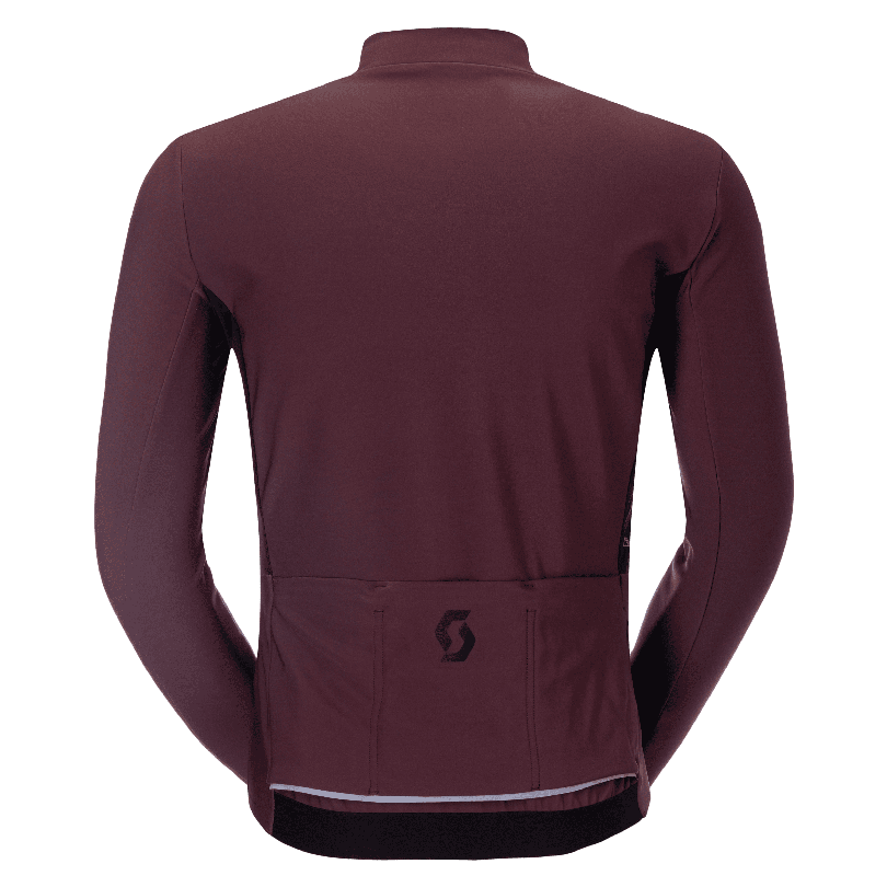 Kolesarski termo dres SCOTT Pro Warm WB LS red/black Kolesarski termo dres SCOTT Pro Warm WB LS red/black