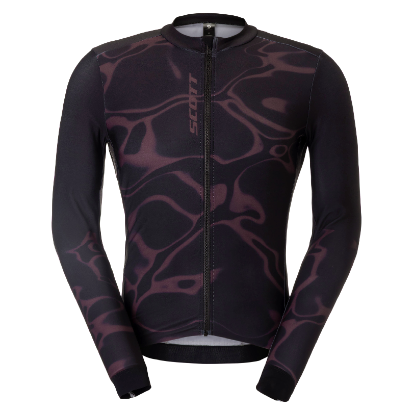 Kolesarski dres SCOTT Pro Mid LS red/black Kolesarski dres SCOTT Pro Mid LS red/black