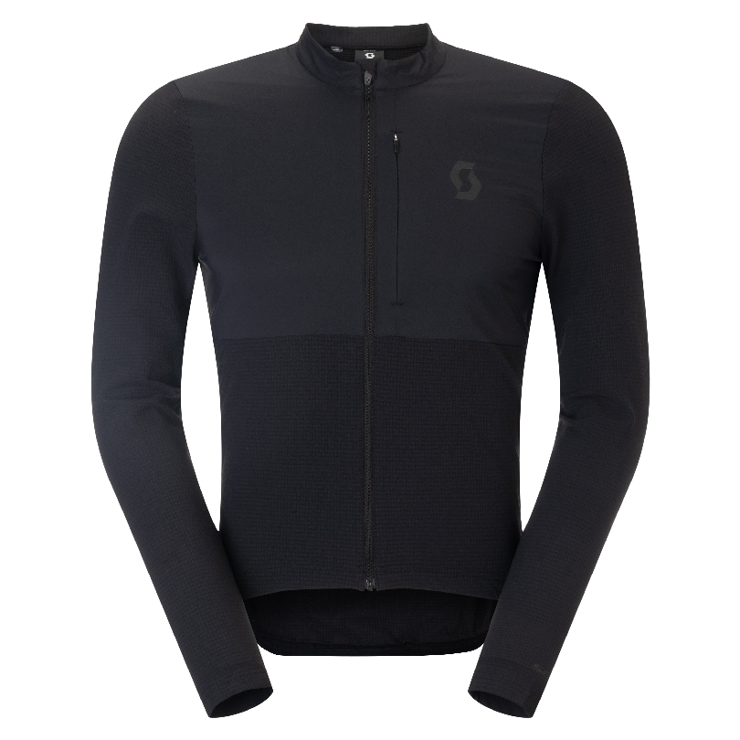 Kolesarski termo dres SCOTT Endurance Warm LS black Kolesarski termo dres SCOTT Endurance Warm LS black