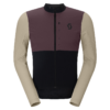Kolesarski termo dres SCOTT Endurance Warm LS black/red Kolesarski termo dres SCOTT Endurance Warm LS black/red